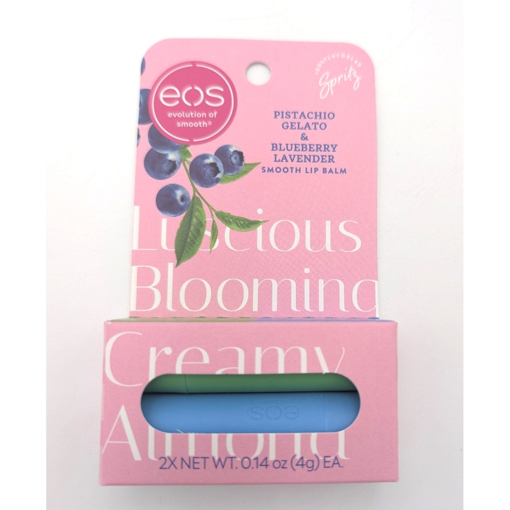 EOS Evolution Of Smooth | 2 Pack | Blueberry lavender & Pistachio Gelato |NEW***
